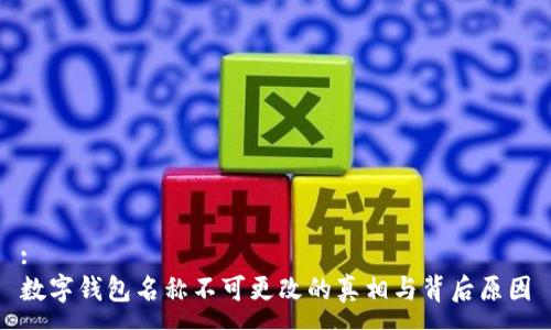 :
数字钱包名称不可更改的真相与背后原因