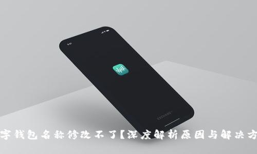 数字钱包名称修改不了？深度解析原因与解决方案
