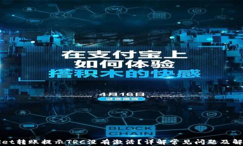
TPWallet转账提示TRC没有激活？详解常见问题及解决方案