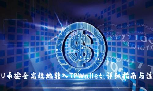 如何将U币安全高效地转入TPWallet：详细指南与注意事项