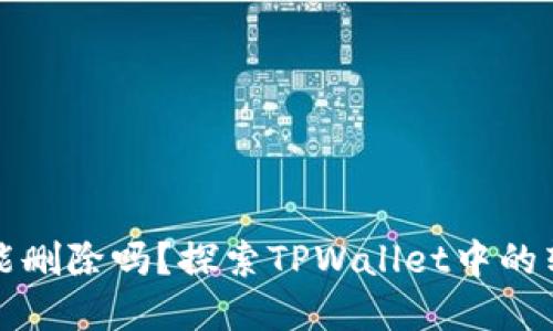 tpwallet转账记录能删除吗？探索TPWallet中的转账隐私与管理功能